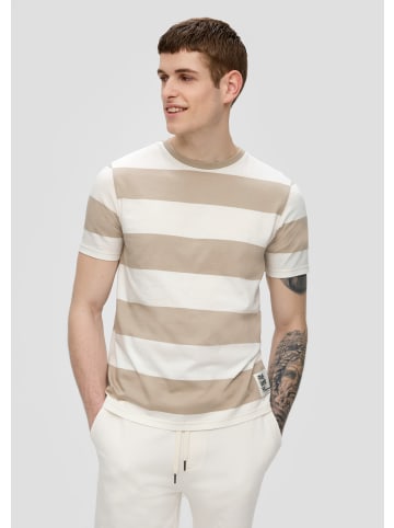 QS T-Shirt in 81G0_beige