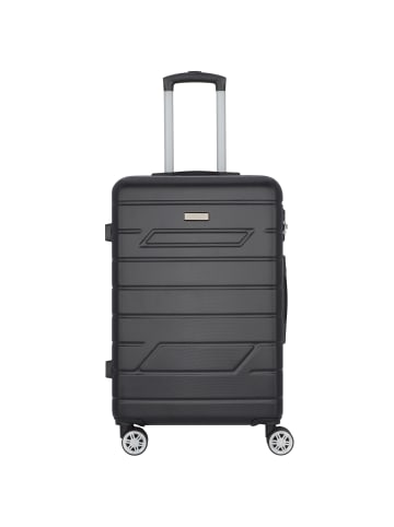 Nowi Bergamo 4 Rollen Trolley 65 cm schwarz