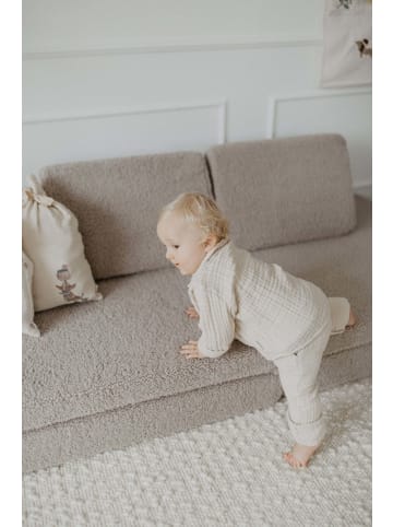 leevje Pyjama Set aus Musselin in cappuccino