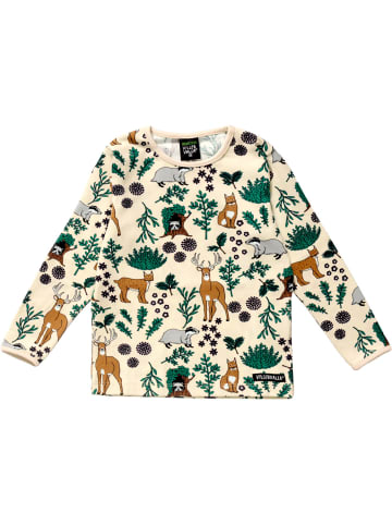 Villervalla Langarmshirt Winter Forest in blau