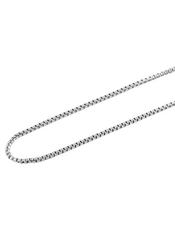 Adeliás Unisex Halskette – Venezianerkette aus Edelstahl 40 cm in silber