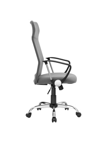 SONGMICS Bürostuhl Kime in Grau - (B)59 x (H)122.7 x (T)58 cm