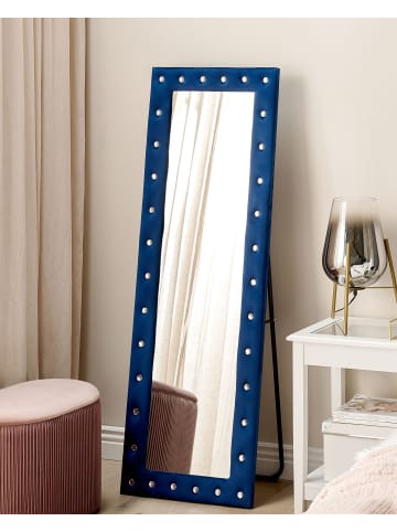 Beliani Standspiegel ANSOUIS in Blau - (W) 50 x (H) 150 x (L) 33 cm