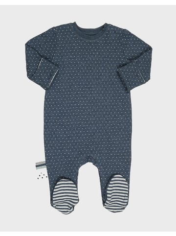 OrganicEra Baby Schlafstrampler in Indigo Melange