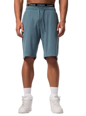 STHUGE Lange Sweathose in aschblau