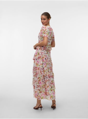 Vero Moda Mehrlagiges Kleid in Bright White