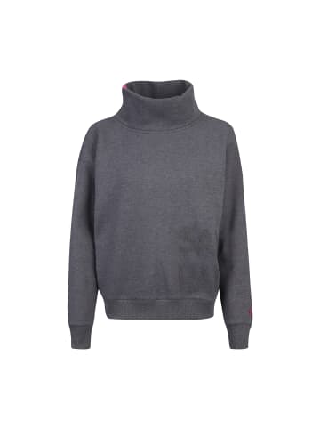 Salzhaut Rollkragenpullover für Damen in graphite