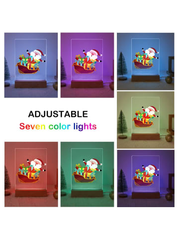 ARTNANAS DIY Malset Santa mit LED Sockel