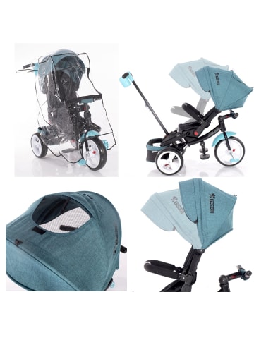 Lorelli Tricycle Jaguar 4 in 1 in blau