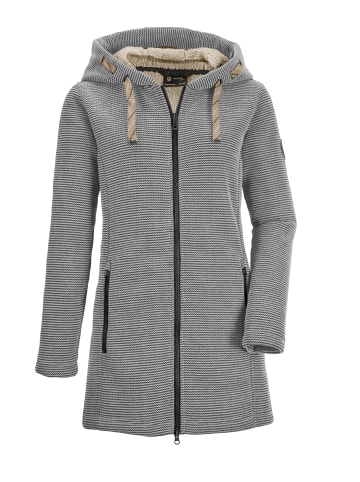 Killtec Strickfleecemantel GW 54 WMN MDLYR in gebrochenes weiss, dunkelnavy