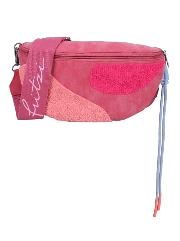 Fritzi aus Preußen Bauchtasche Medium Limited Happy Flocked Jive Soft Berry in Pink