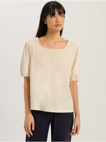 Hanro Shirtbluse Natural Shirt in warm sand