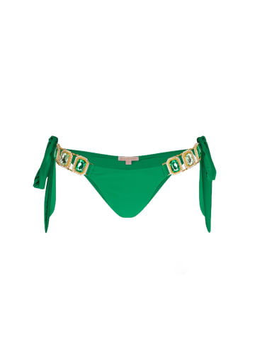 Moda Minx Bikini Hose Boujee Tie Side Brazilian in Grün