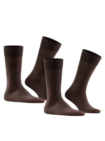 Falke Socken 2er Pack in Braun