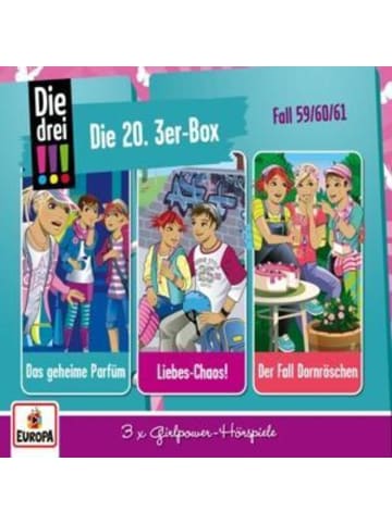 United Soft Media Die drei !!!: Die 20. 3er Box (Folgen 59, 60, 61) (drei Ausrufezeichen)