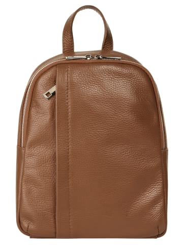 Samantha Look Rucksack echt Leder in cognac