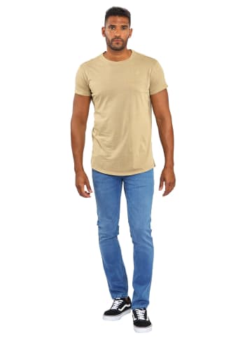 Alessandro Salvarini A. Salvarini Herren T-Shirt AS318 in Beige