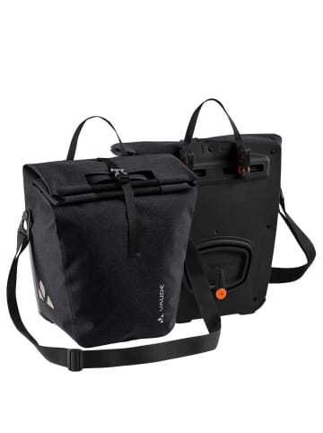 Vaude ReCycle Back 46+14 - Hinterradtasche 36 cm (black) in schwarz