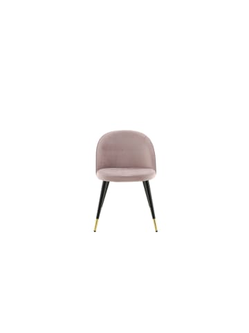 ebuy24 Esszimmerstuhl Velvet 1 Pink 2er Set