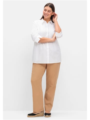 sheego Bluse in weiß