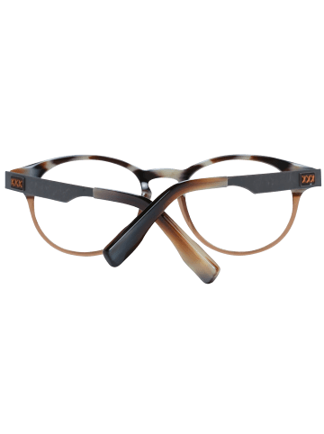 Ermenegildo Zegna Herren Optische Fassungen Rund Braun