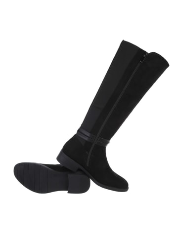 Ital-Design Stiefel in Schwarz