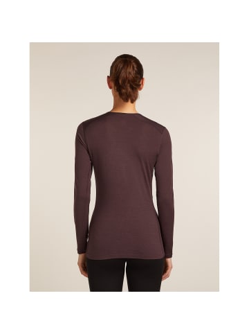 icebreaker Longsleeve Oasis Langarm in Bordeaux431