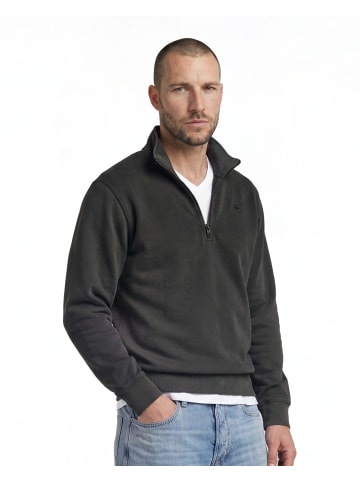 G-Star Raw Unit Washed Half Zip Sweatshirt dk black gd