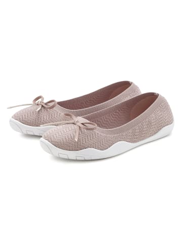 LASCANA Sneaker Ballerinas in rosé