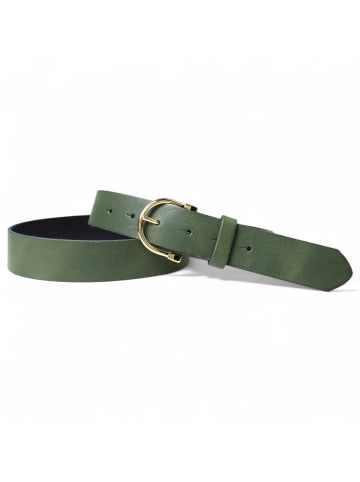 FRONHOFER Ledergürtel in Khaki