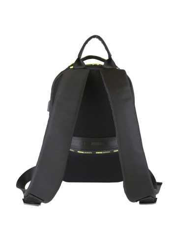 Momodesign  Rucksack in BLACK AND FLUORESCENT