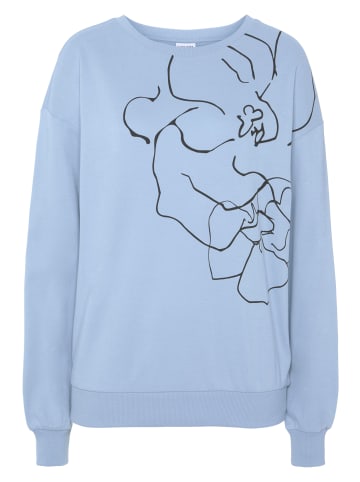 LASCANA Sweatshirt in hellblau