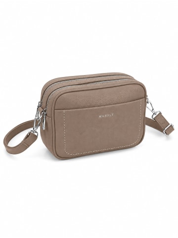 collezione alessandro Umhängetasche " Praktisch " in taupe