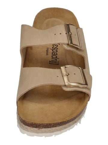 Espadrij l'orginale Pantoletten AMI VELOUR in natur