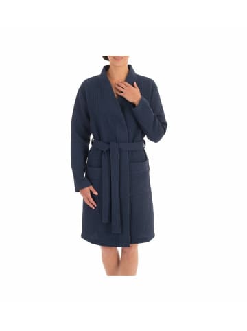 wewofashion Morgenmantel für Damen in blau