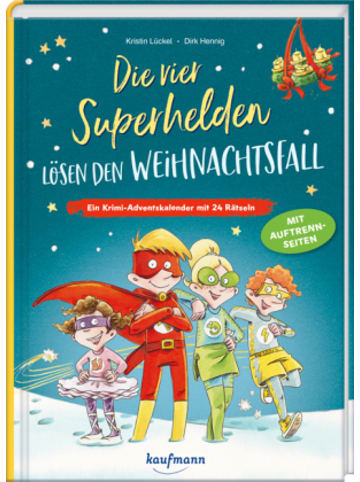 Kaufmann Buch - Die vier Superhelden lösen den Weihnachtsfall