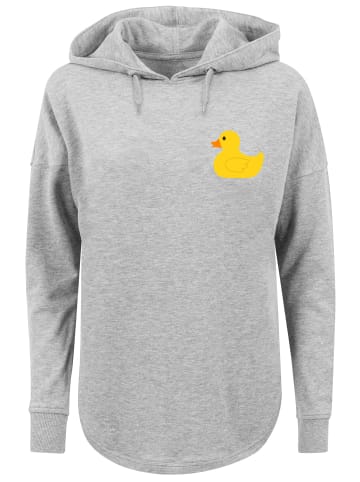 F4NT4STIC Oversized Hoodie Yellow Rubber Duck OVERSIZE HOODIE in grau