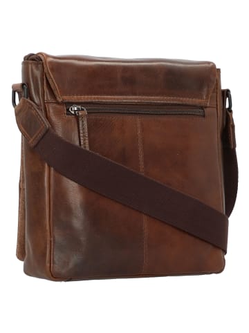 Greenburry Newport Messenger Leder 24 cm coffee