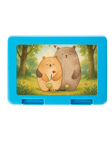 Mr. & Mrs. Panda Bento Box Bären Liebe Design ohne Spruch in Weiß