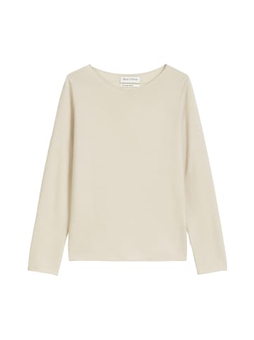 Marc O'Polo Strickpullover slim in Fine Grey Melange