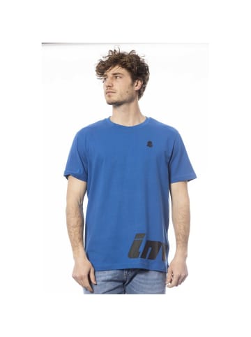 Invicta Blau Baumwolle Herren T-Shirt