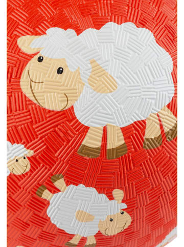 Sigikid Kautschukball Schaf rot, 17cm in rot