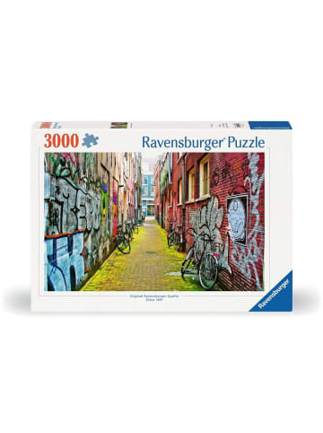 Ravensburger Ravensburger Puzzle 3.000 Teile Street Art in Amsterdam in bunt
