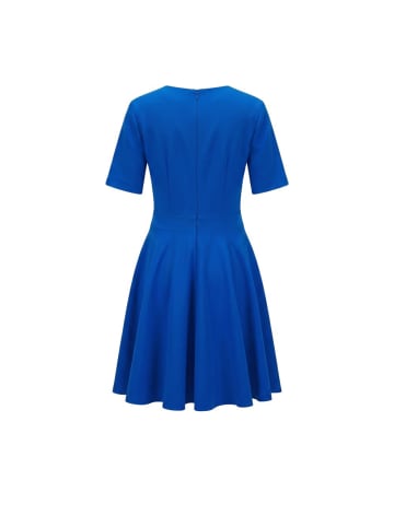 Trussardi Jeans Blau Polyester Damen Kleid