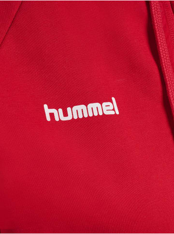 Hummel Hummel Cotton Kapuzenpullover Hmlgo Multisport Damen in TRUE RED