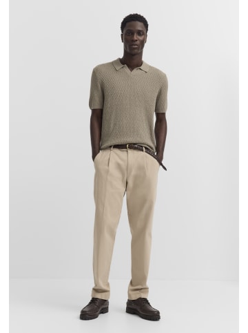 Bugatti Strickpolo in 50-beige