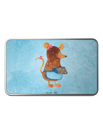 Mr. & Mrs. Panda Kaffeedose Maus Kekse ohne Spruch in Eisblau