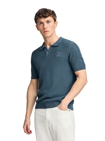 Polo Club Pullover in Denimblau
