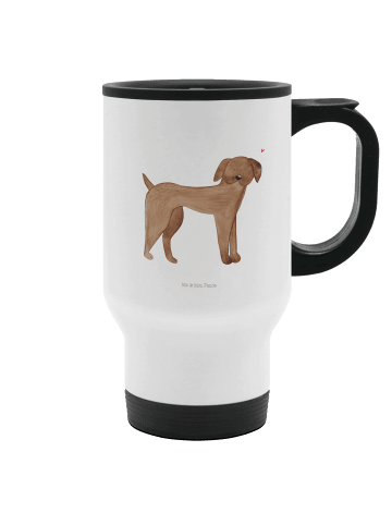 Mr. & Mrs. Panda Kaffeebecher To Go Hund Dogge ohne Spruch in Weiß