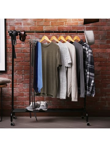 relaxdays 4x Gürtelhalter in Silber